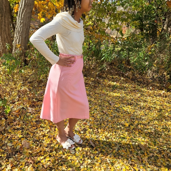 1970s Pink First Edition Skirt - Picture 1 of 10